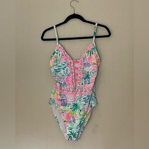 Lilly Pulitzer jaspen swimsuit size 12